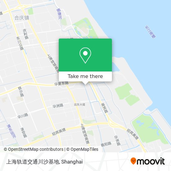上海轨道交通川沙基地 map