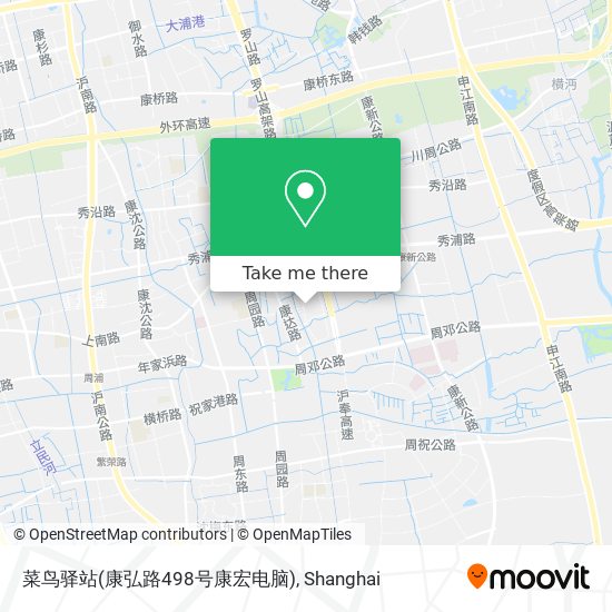 菜鸟驿站(康弘路498号康宏电脑) map