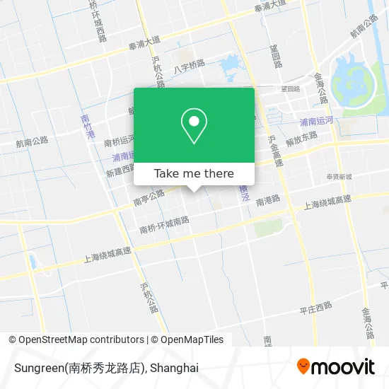 Sungreen(南桥秀龙路店) map
