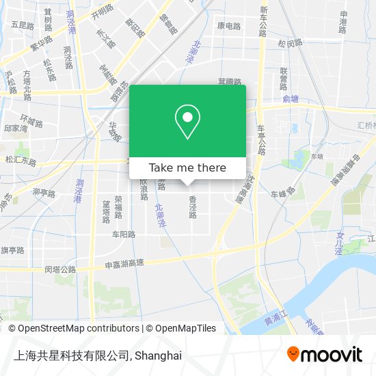 上海共星科技有限公司 map