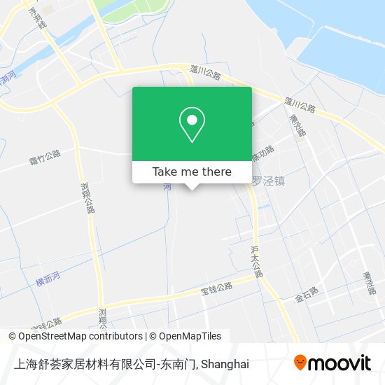 上海舒荟家居材料有限公司-东南门 map