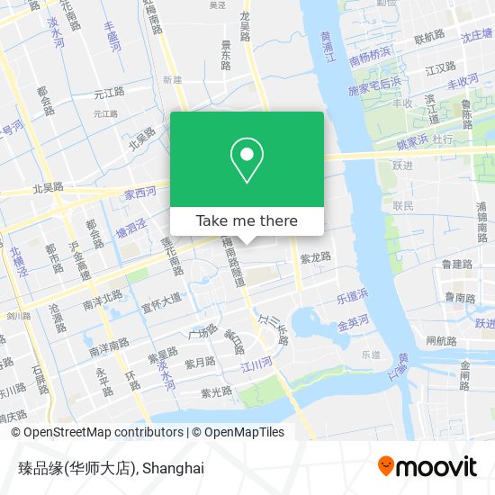 臻品缘(华师大店) map