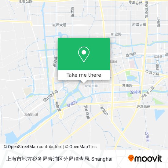 上海市地方税务局青浦区分局稽查局 map