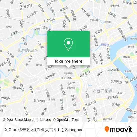 X·Q art稀奇艺术(兴业太古汇店) map