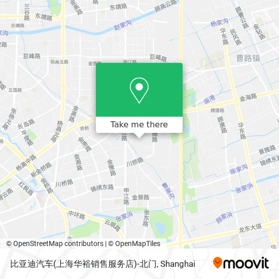 比亚迪汽车(上海华裕销售服务店)-北门 map