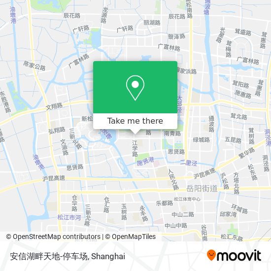 安信湖畔天地-停车场 map