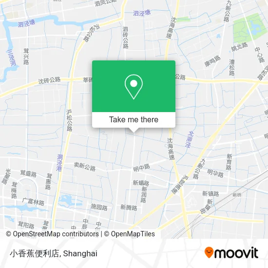 小香蕉便利店 map
