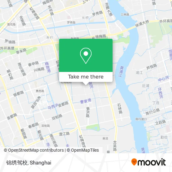 锦绣驾校 map
