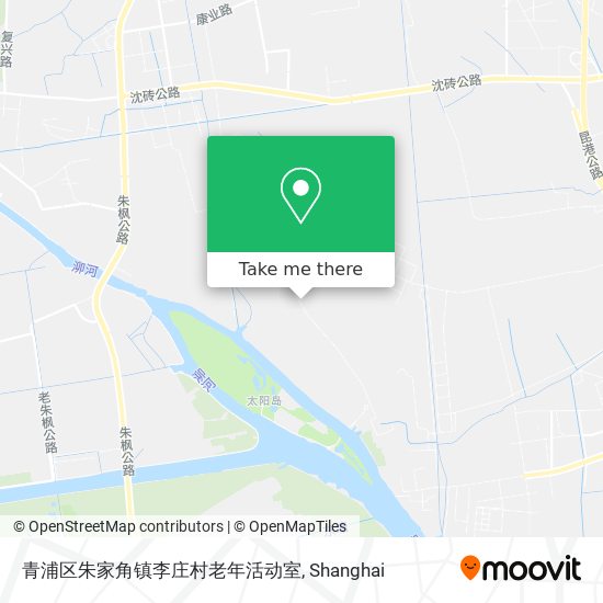 青浦区朱家角镇李庄村老年活动室 map