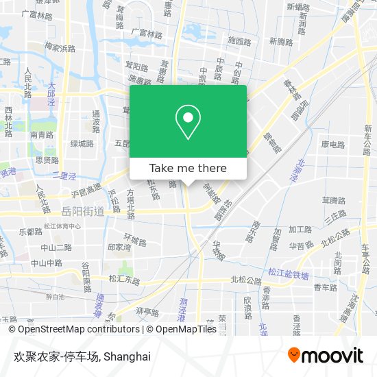 欢聚农家-停车场 map