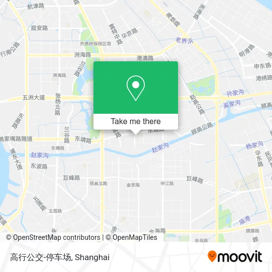 高行公交-停车场 map
