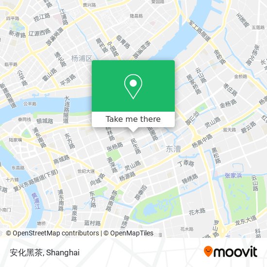 安化黑茶 map