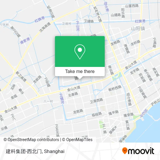 建科集团-西北门 map