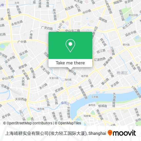上海靖耕实业有限公司(埃力轻工国际大厦) map