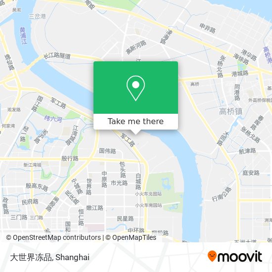 大世界冻品 map