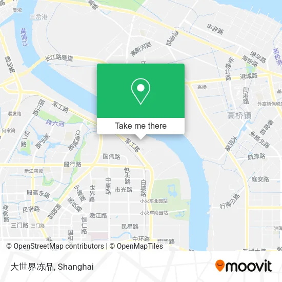 大世界冻品 map