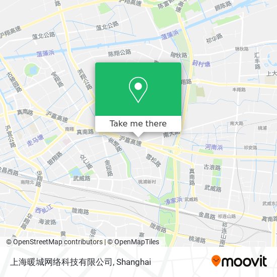 上海暖城网络科技有限公司 map