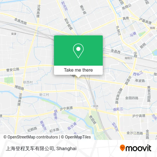 上海登程叉车有限公司 map