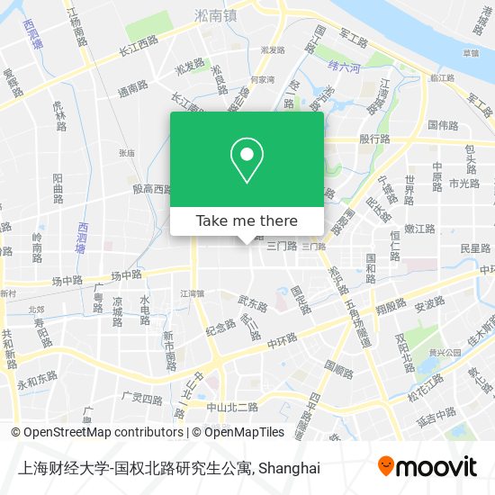 上海财经大学-国权北路研究生公寓 map