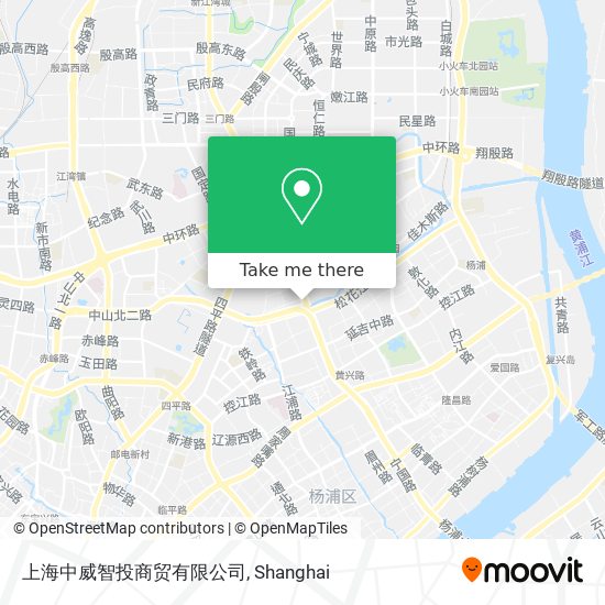 上海中威智投商贸有限公司 map