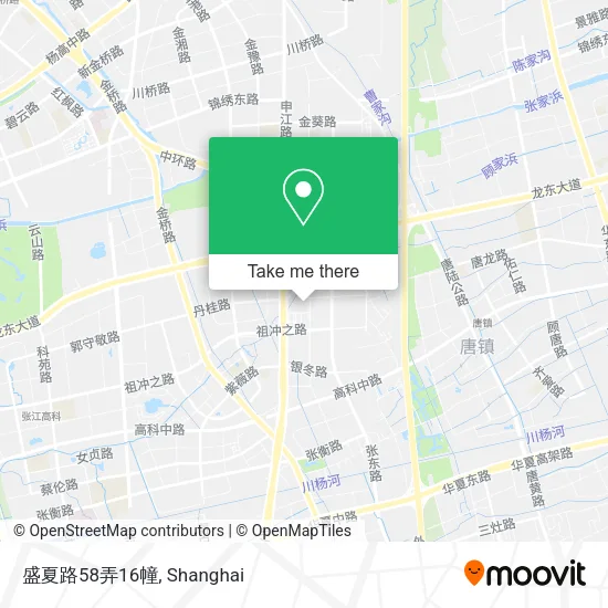 盛夏路58弄16幢 map