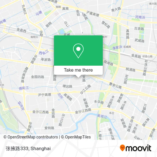 张掖路333 map