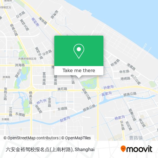 六安金裕驾校报名点(上南村路) map