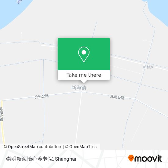 崇明新海怡心养老院 map