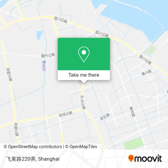 飞黄路220弄 map