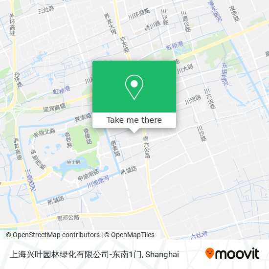 上海兴叶园林绿化有限公司-东南1门 map
