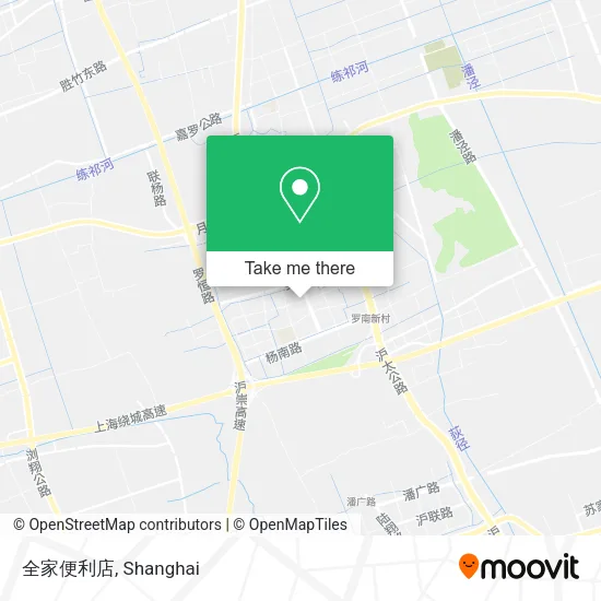 全家便利店 map
