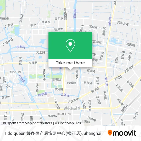 I do queen 嫒多泉产后恢复中心(松江店) map