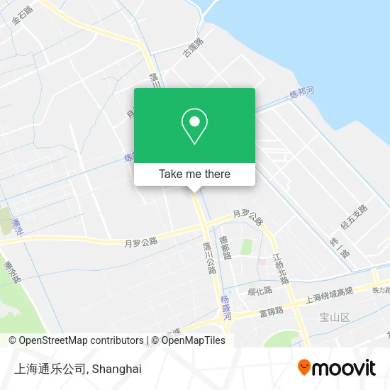 上海通乐公司 map