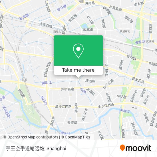 宇王空手道靖远馆 map