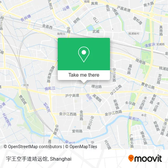 宇王空手道靖远馆 map