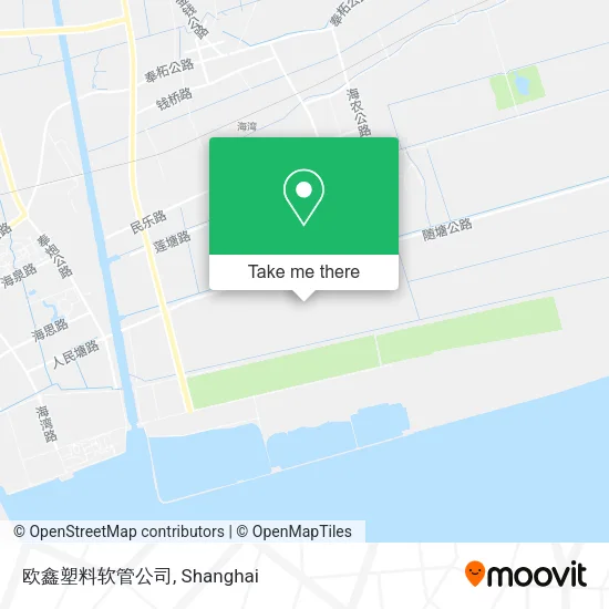 欧鑫塑料软管公司 map