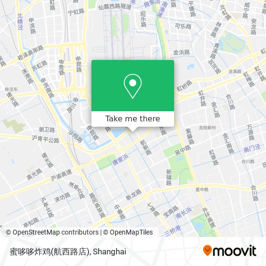 蜜哆哆炸鸡(航西路店) map