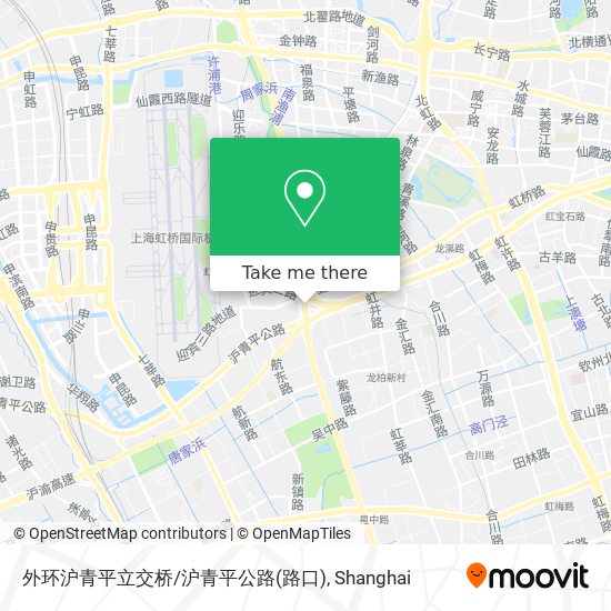 外环沪青平立交桥/沪青平公路(路口) map