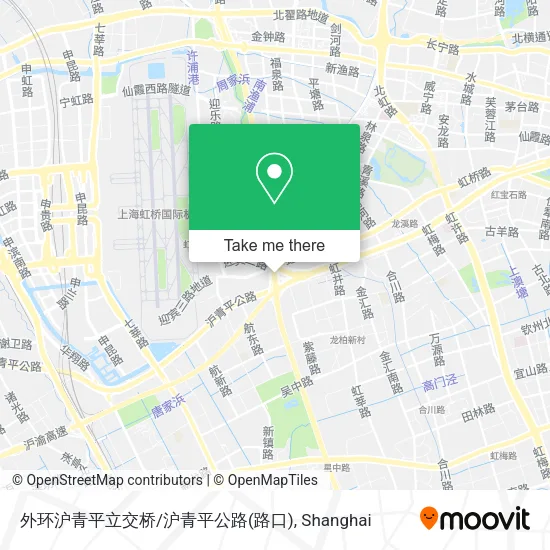 外环沪青平立交桥/沪青平公路(路口) map