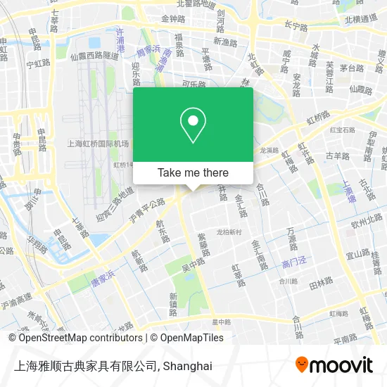 上海雅顺古典家具有限公司 map