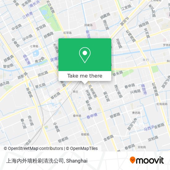 上海内外墙粉刷清洗公司 map