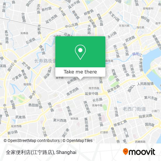 全家便利店(江宁路店) map