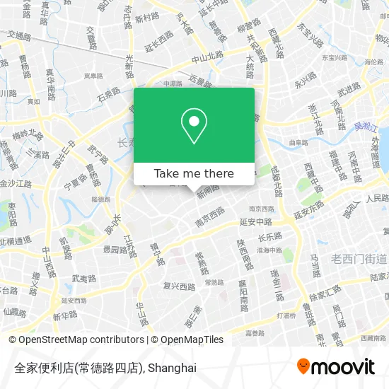 全家便利店(常德路四店) map