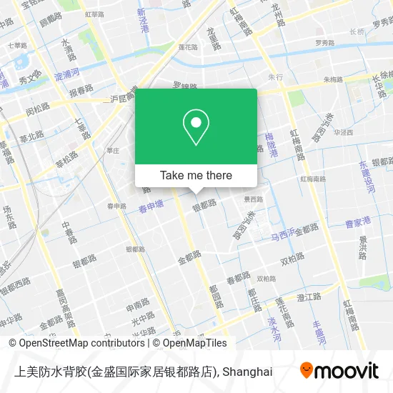 上美防水背胶(金盛国际家居银都路店) map