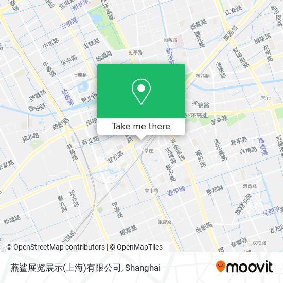 燕鲨展览展示(上海)有限公司 map