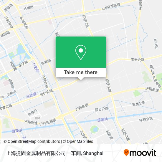 上海捷固金属制品有限公司一车间 map