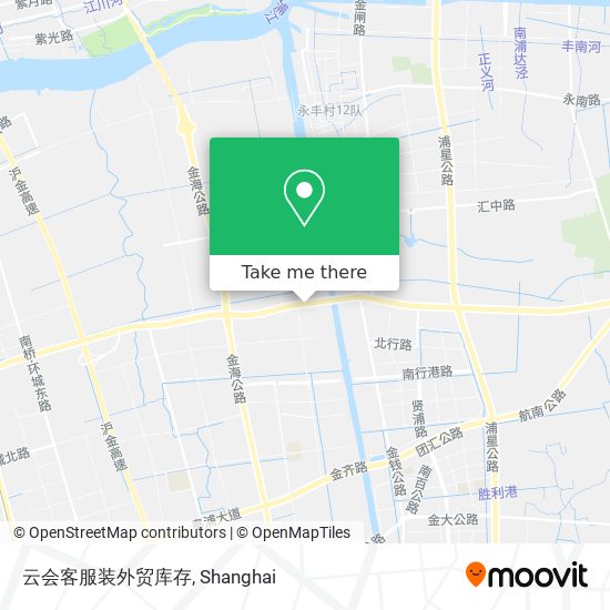 云会客服装外贸库存 map