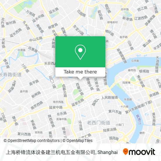 上海桥锋流体设备建兰机电五金有限公司 map