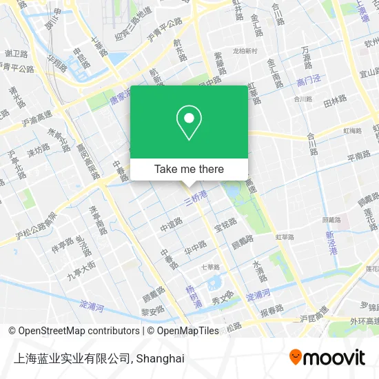 上海蓝业实业有限公司 map