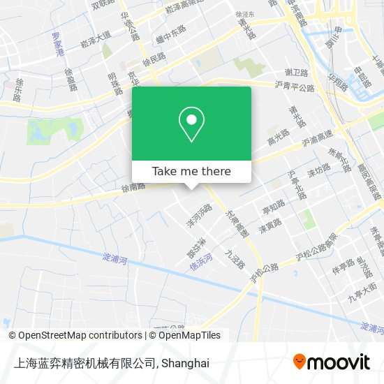 上海蓝弈精密机械有限公司 map